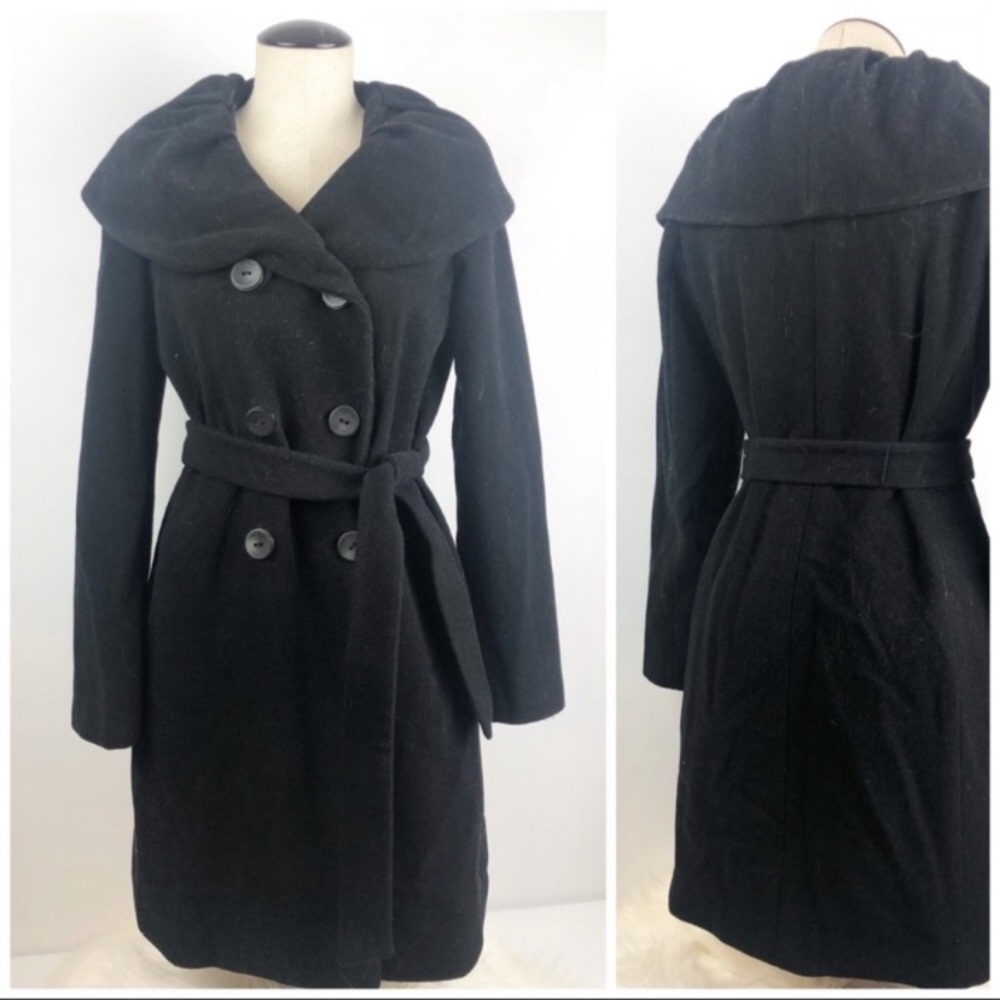 Double Breast Wool Calvin Klein Coat